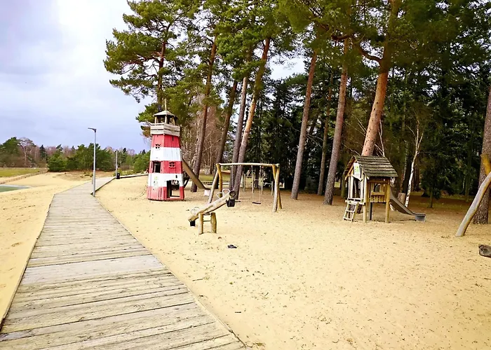 شقة Bernsteinsee And Ferien Forest Sassenburg